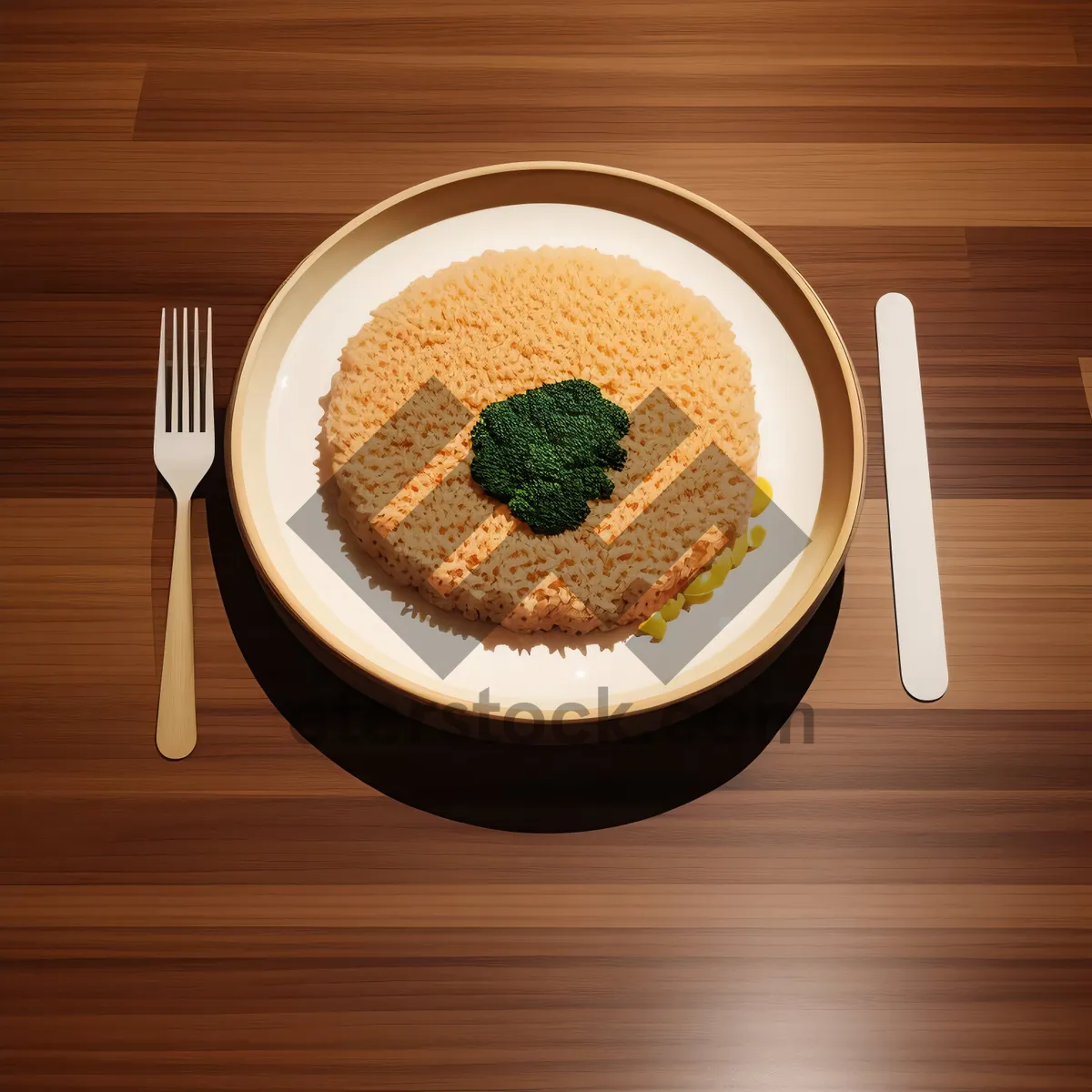 Picture of Delicious Bowl of Healthy Vegetable Gourmet Cuisine