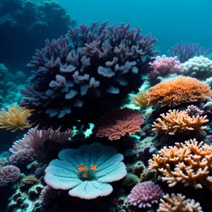 Tropical Coral Reef: Sunlit Underwater Color Explosion