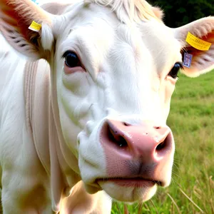 Rustic Ranch: Grazing Brown Cattle in Open Fields