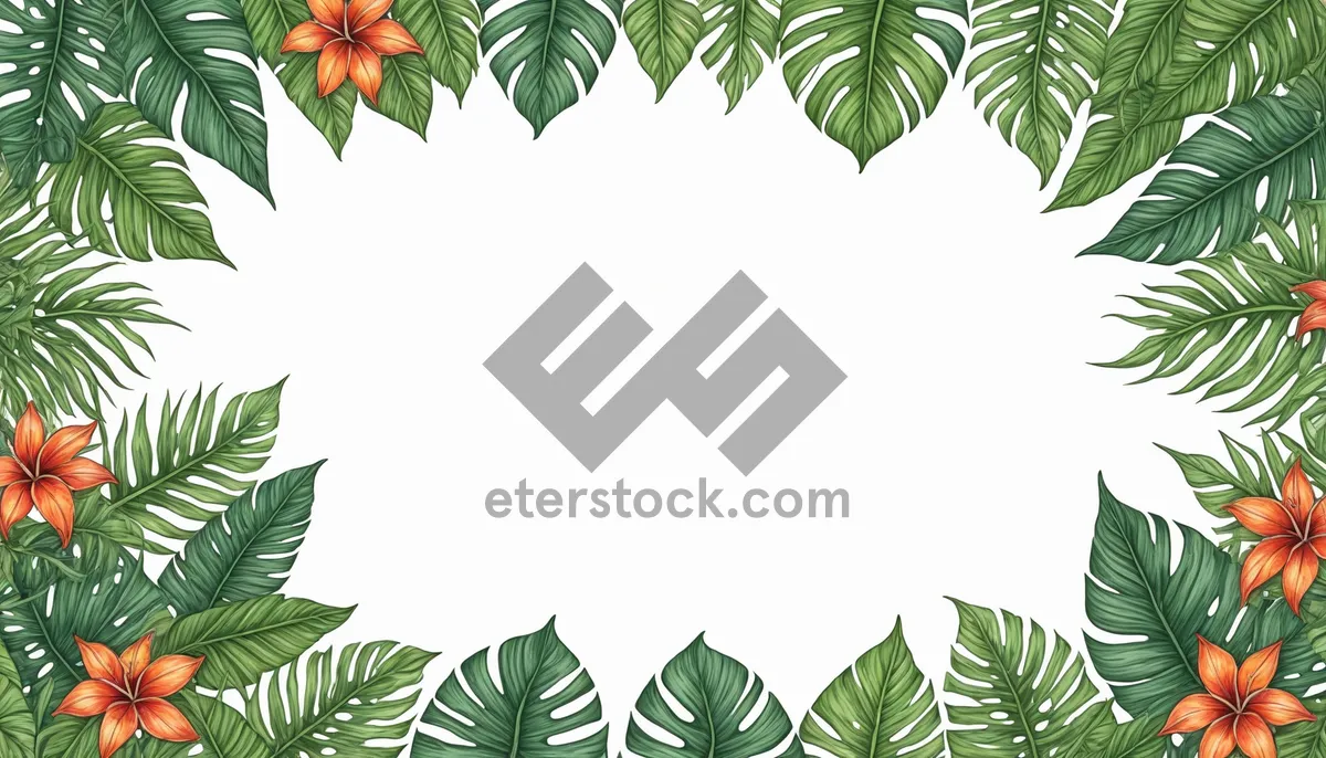 Picture of Floral Tree Branch Frame Design