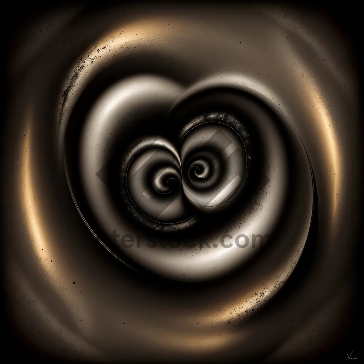 Picture of Fractal Coil: Shiny Design with Motion