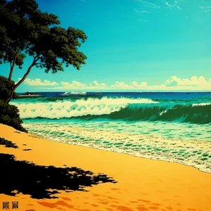 Turquoise Waters and Palm Tree Paradise