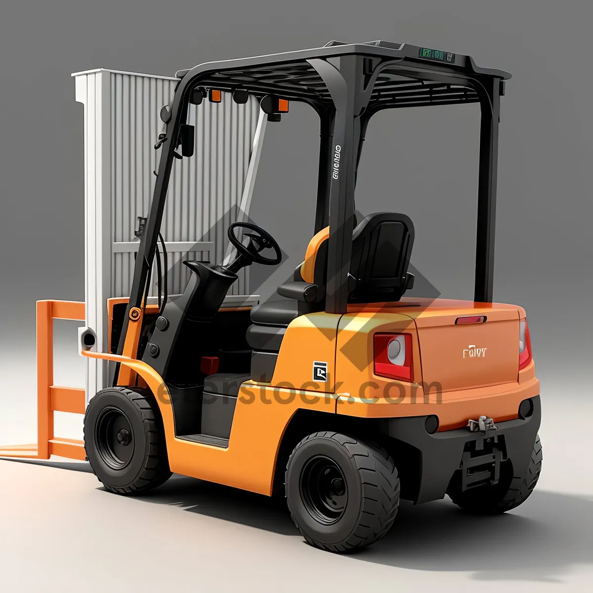 Picture of Industrial Forklift - Heavy Machinery for Warehouse Transport