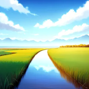 Serenity by the Shore: A Glimpse of Nature's Canvas