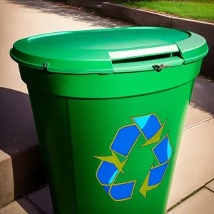 Plastic Waste Recycling Bin