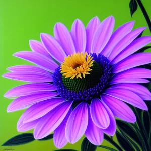 Colorful Summer Blooming Flower Garden