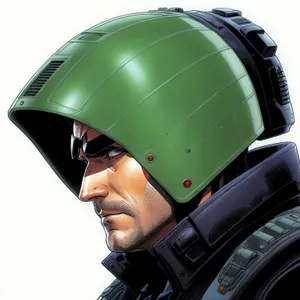 Protective Gear: Helmet with Secure Chin Strap