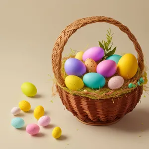 Colorful Easter Candy Eggs: Sweet and Festive Confectionery Treats