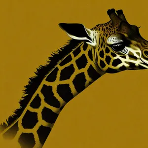 Giraffe Safari: Majestic Wildlife with Long Neck