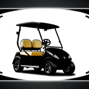 Drive with Skill: Golfer in Transportation