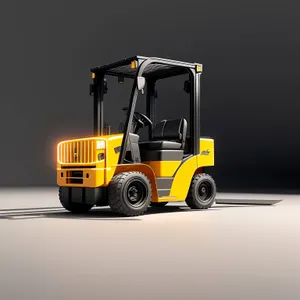 Yellow Construction Loader - Heavy Machinery for Industry