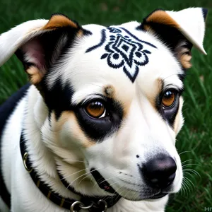 Cute Dalmatian Puppy with Adorable Black Nose