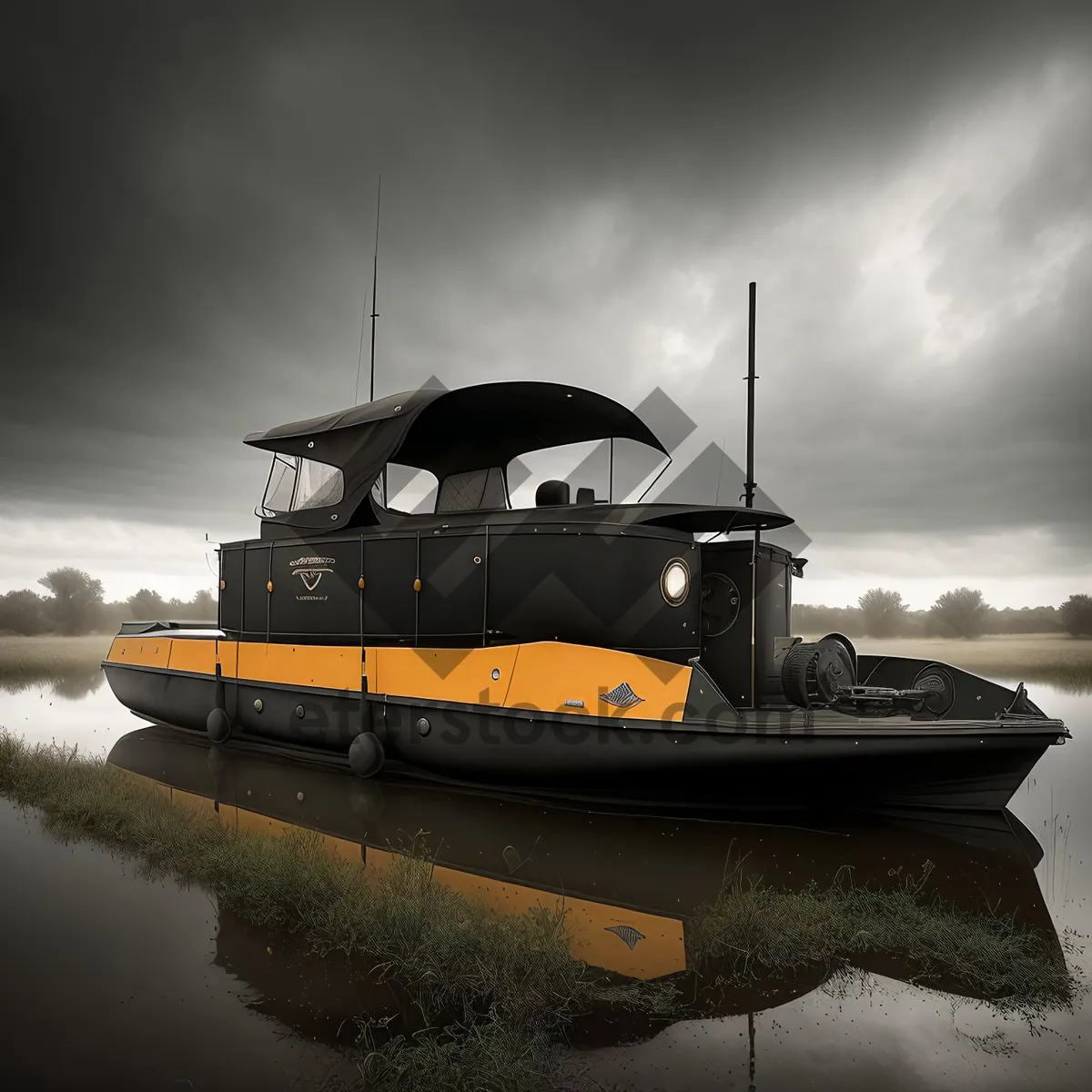 Picture of Nautical Vessel at Marina, Sea Ship