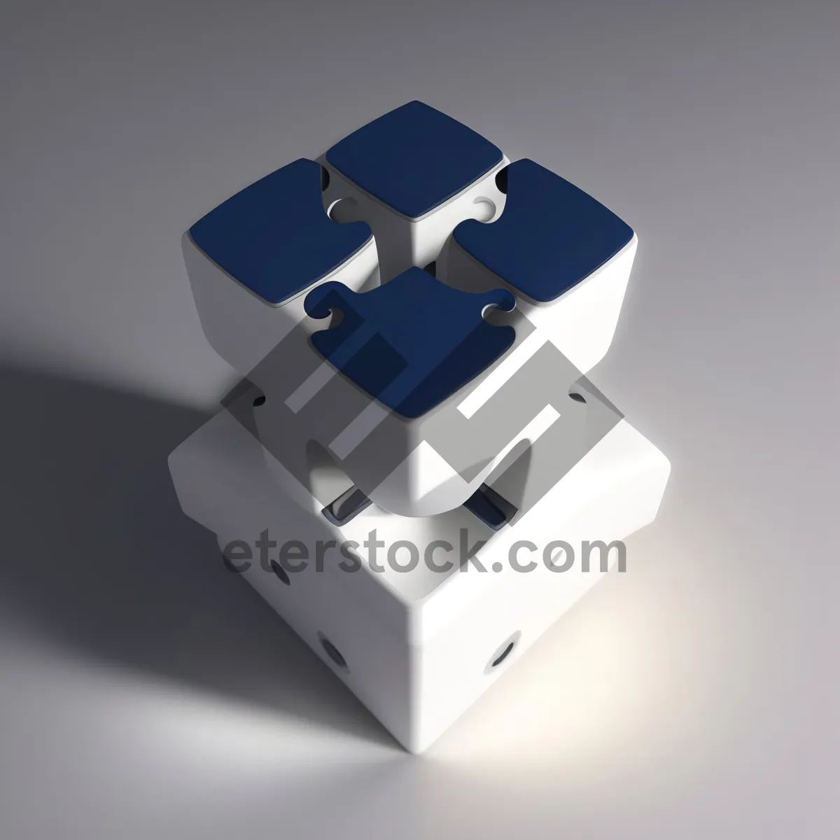 Picture of 3D Gem Design Cube in Symbolic Package Box