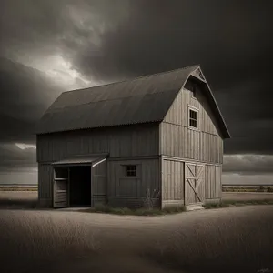 Old Rustic Barn in the Countryside