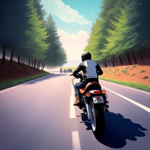 High-Speed Adventure: Motorcycle Racing on the Open Road.