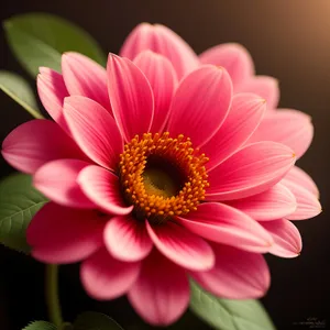 Pink Petal Blossom in a Summer Garden