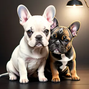 Purebred Canine Companion: An Adorable Bulldog Puppy