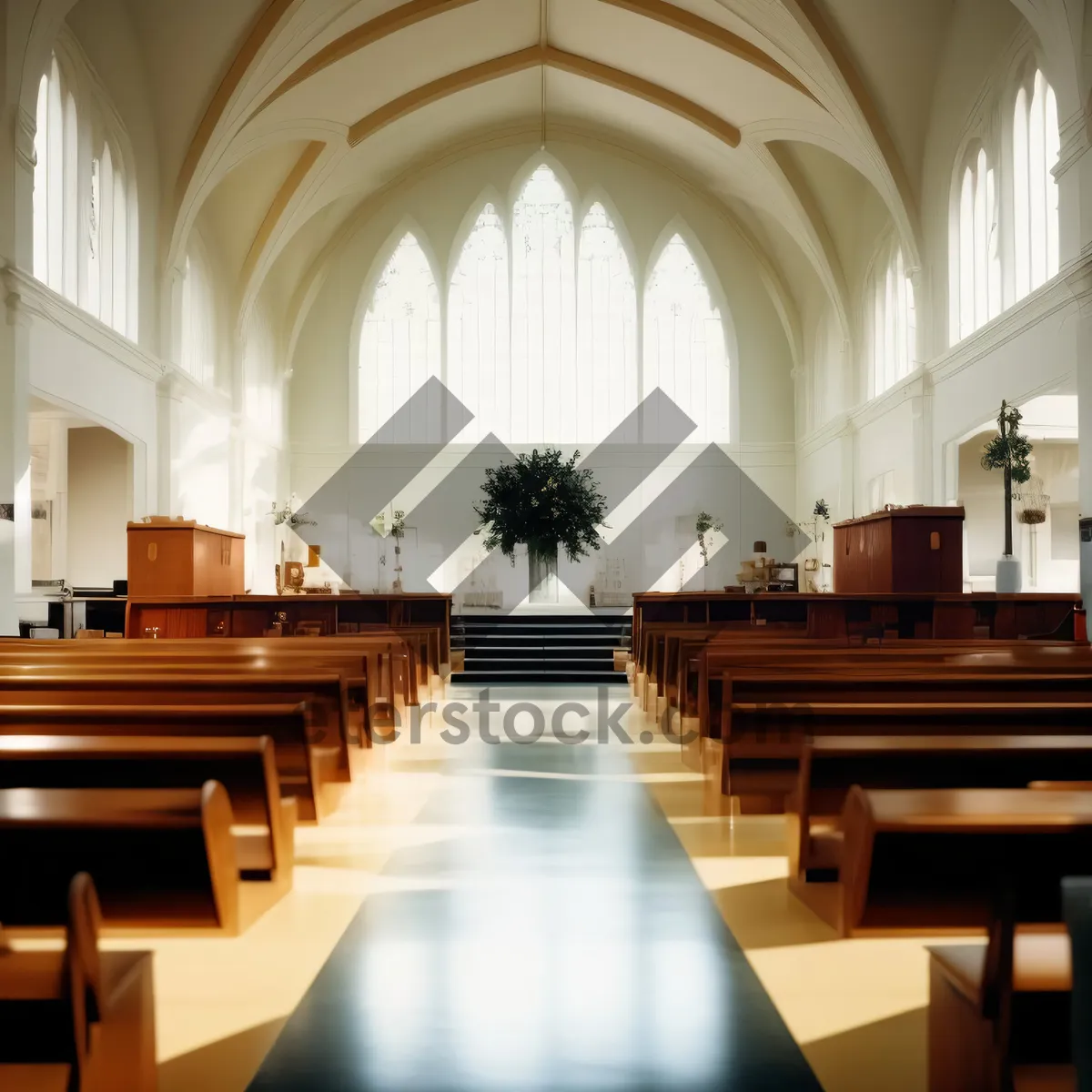 Picture of Grandeur within: The Illuminated Cathedral Hall