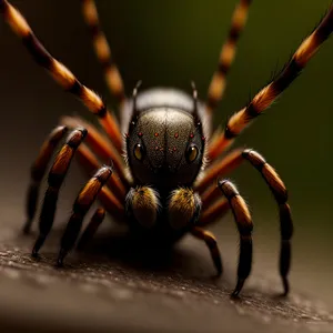 Intricate Web of the Creepy Garden Spider