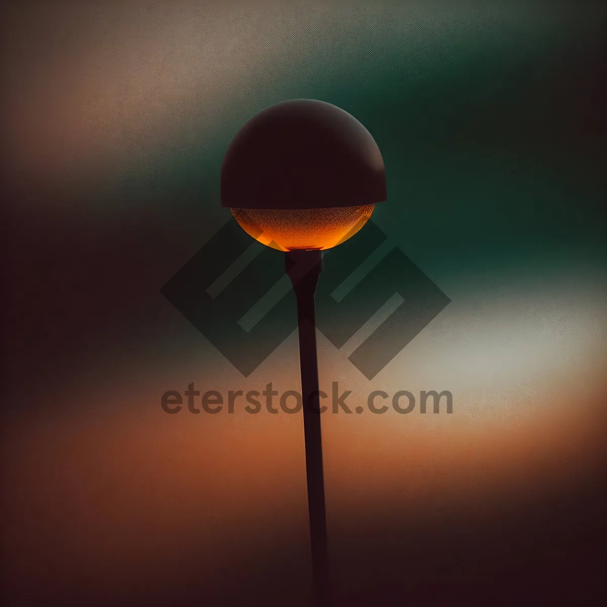 Picture of Refined Celebration: Wineglass on Floor Lamp