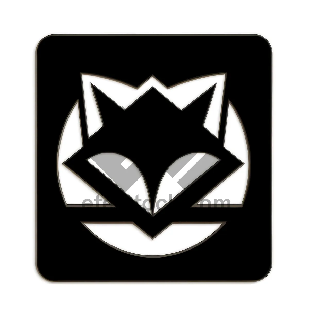 Picture of Shiny Black Heraldry Button Set