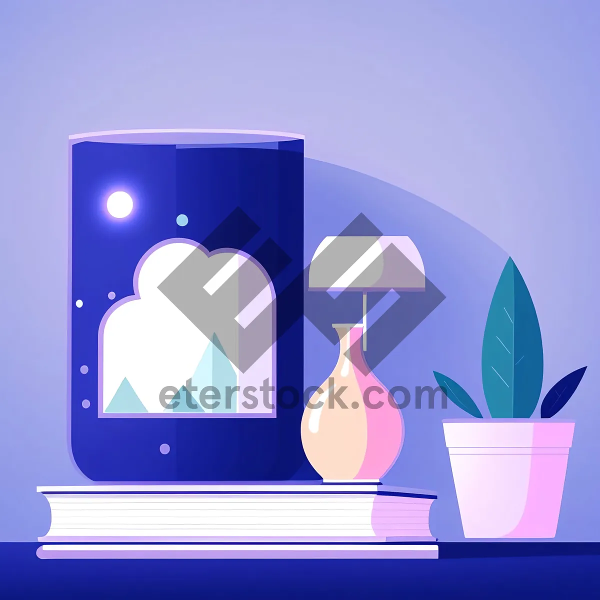 Picture of Creative Stationery Set: Iconic 3D Symbolic Letterhead Design
