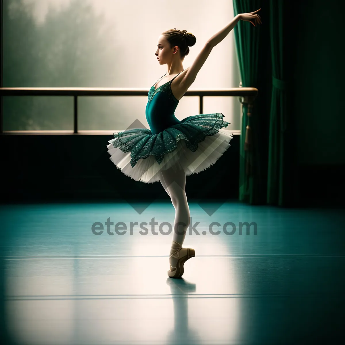 Picture of Dynamic Dancer Showcasing Elegance and Motion