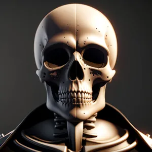 Pirate Skull Sculpture - Terrifyingly Realistic Plastic Art