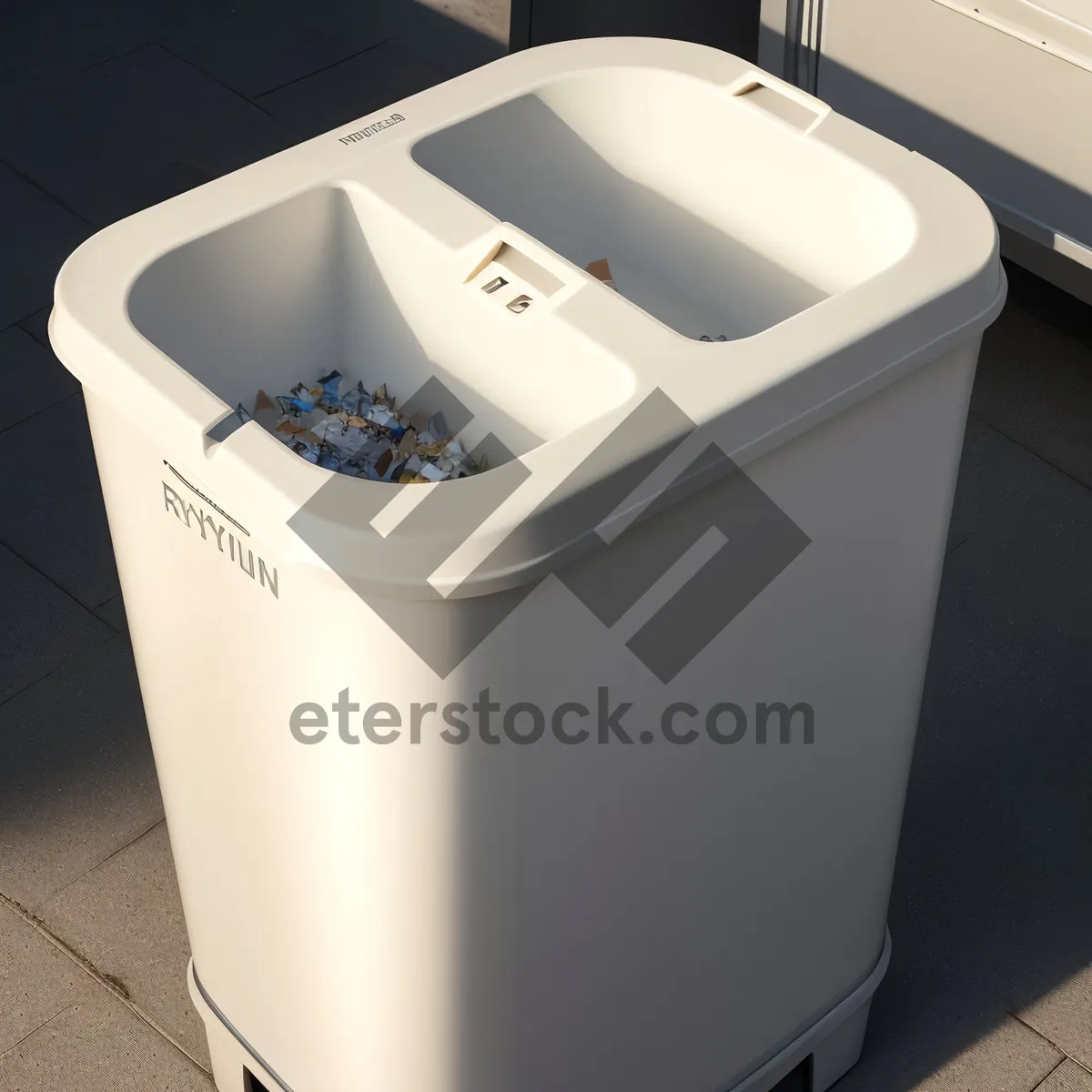 Picture of Clean Bathroom with Modern White Goods