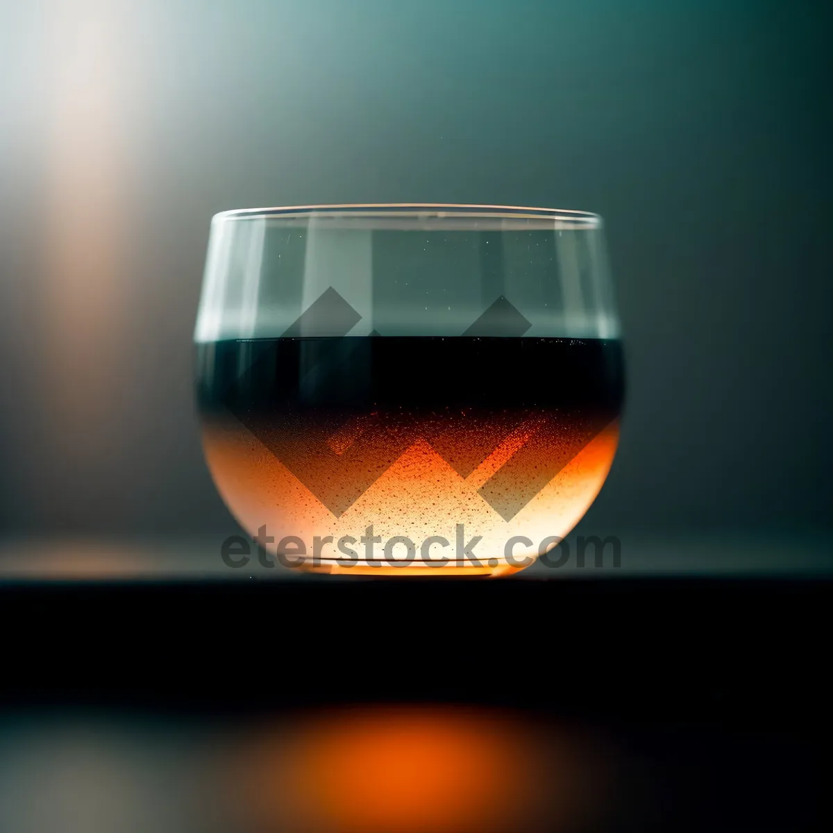 Picture of Sumptuous Celebration: Red Wine in Elegant Wineglass