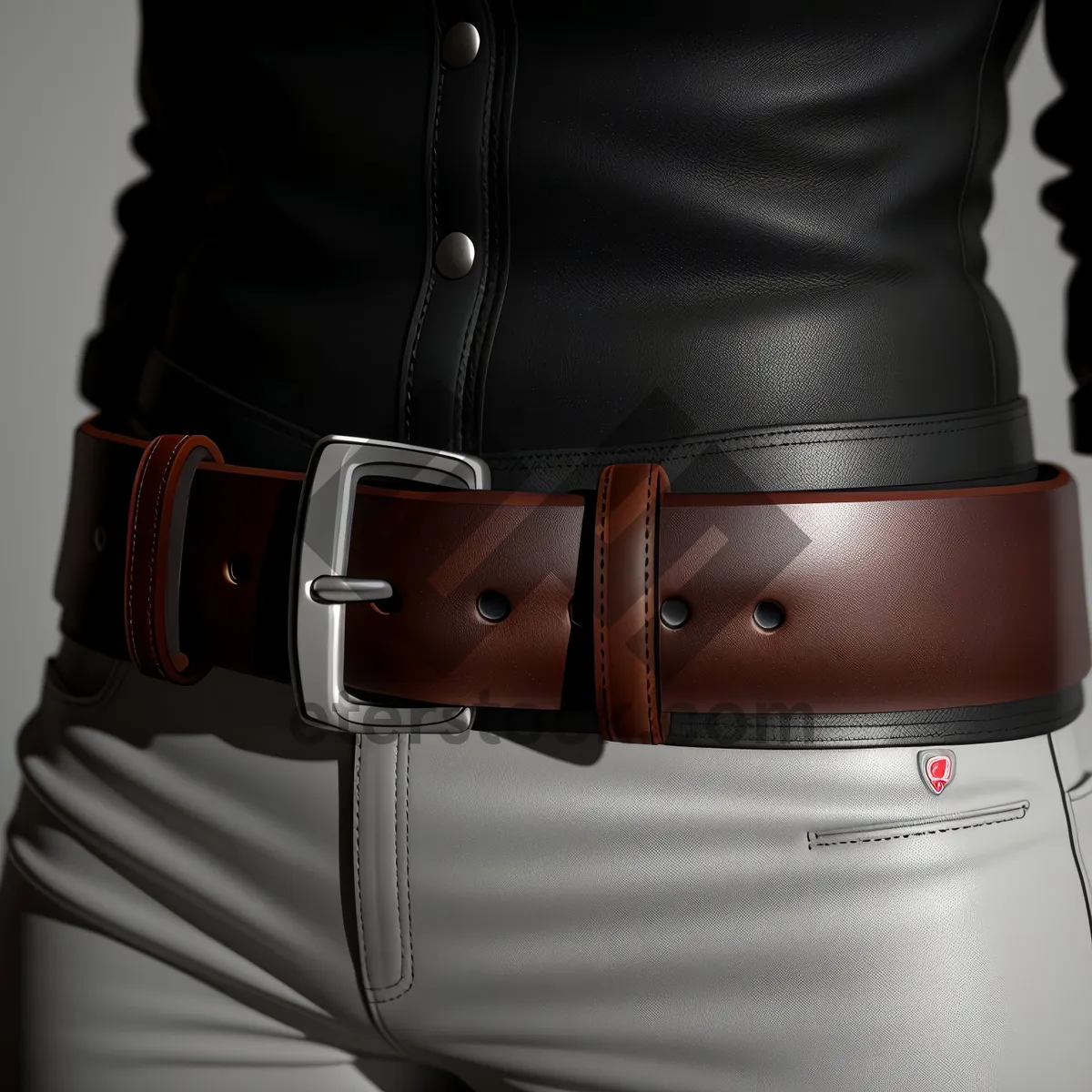 Picture of Leather Jean Buckle Holster for Fashionable Fastening