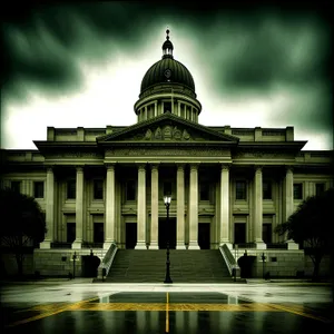 Iconic Capitol Dome stands tall amidst historic cityscape