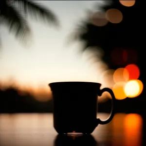 Morning Brew: Aromatic Espresso in Coffee Mug