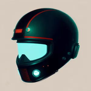 Metal Helmet with Chin Strap for 3D Protection