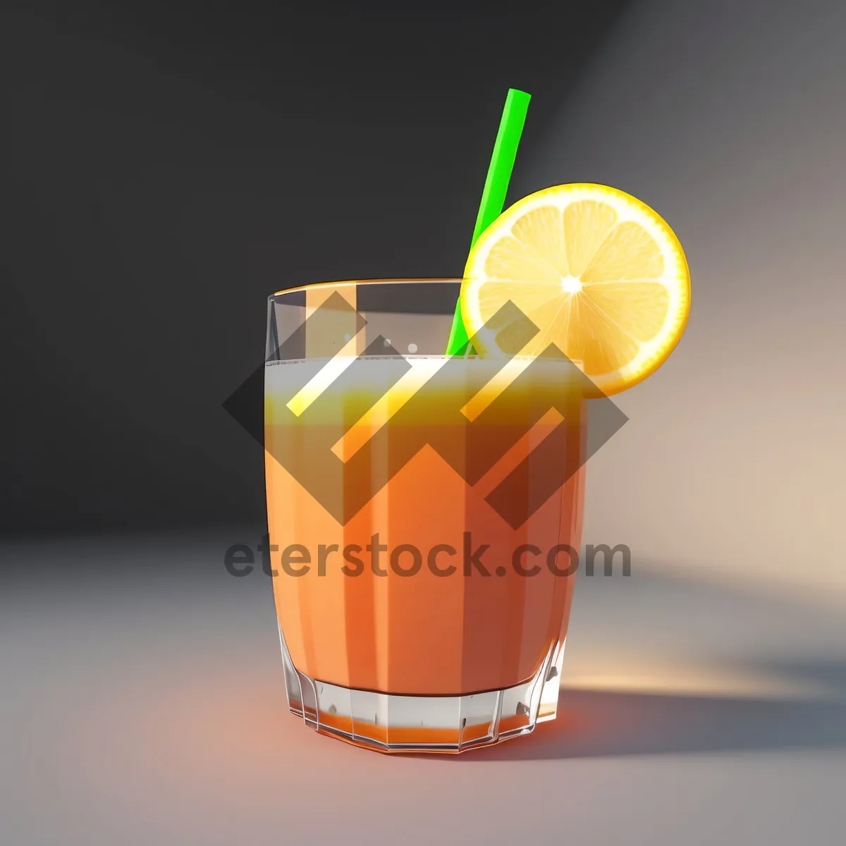 Picture of Refreshing Citrus Juice in a Glass