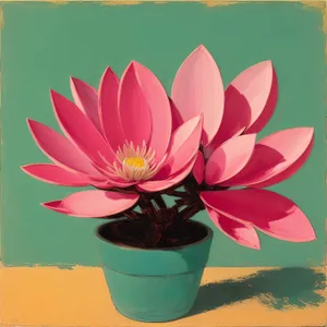 Lotus Blossom in Pink Serenity