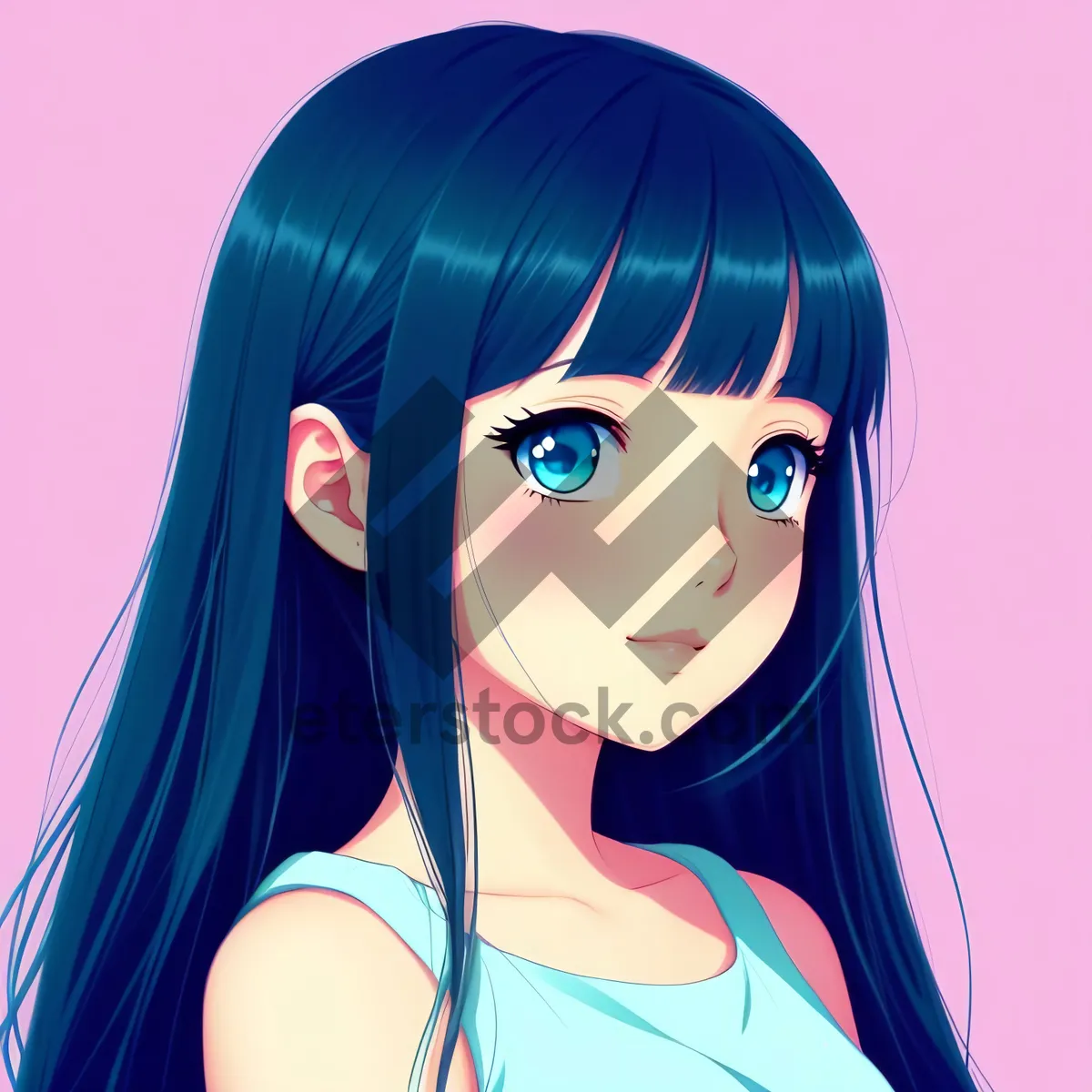 Picture of Masquerade Beauty: Fashionable Masked Portrait Model