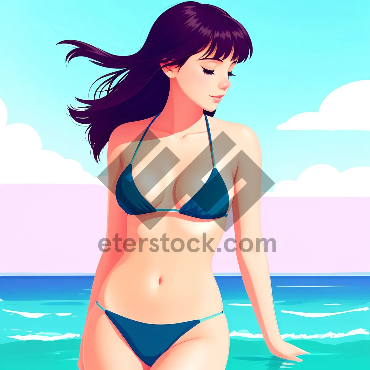 Picture of Sun-kissed Sensation: Sizzling Bikini Body