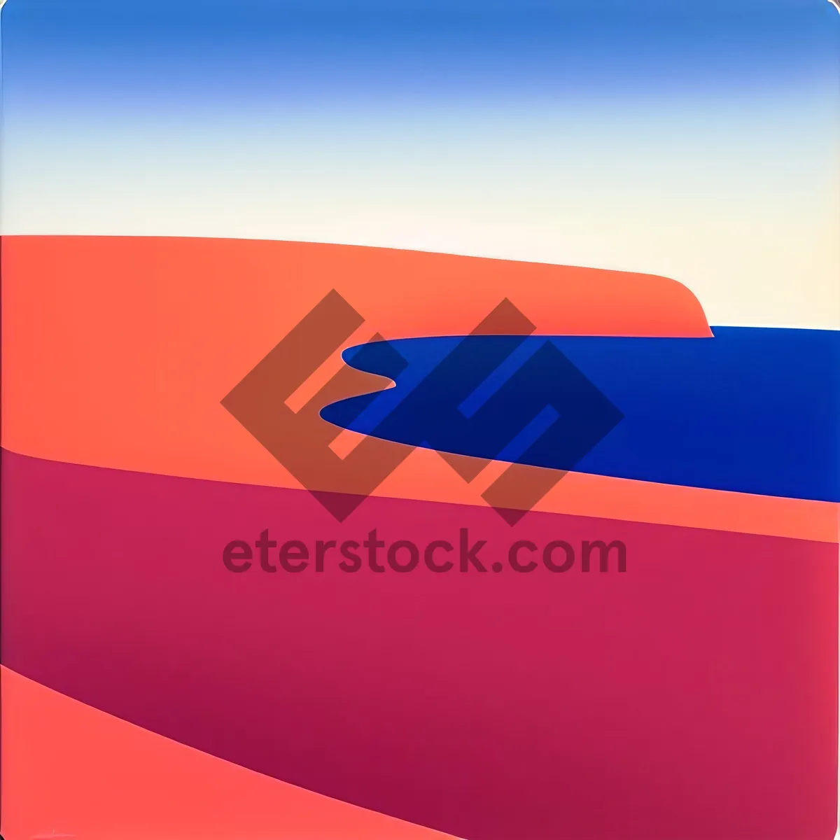 Picture of Proud National Flag Symbolizing Patriotic Design