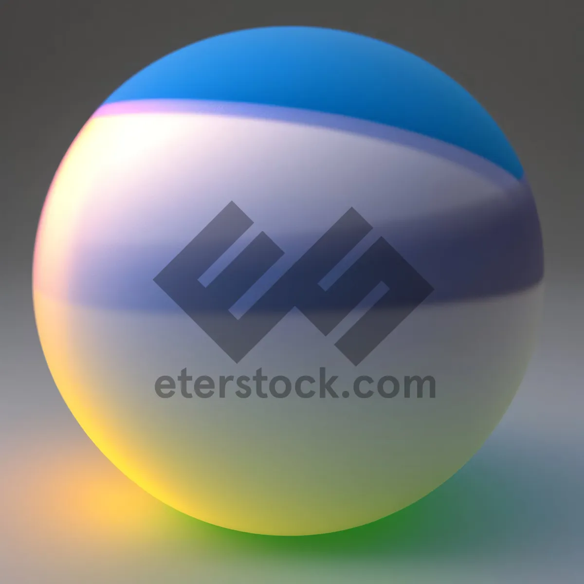 Picture of Glossy Glass Globe Icon