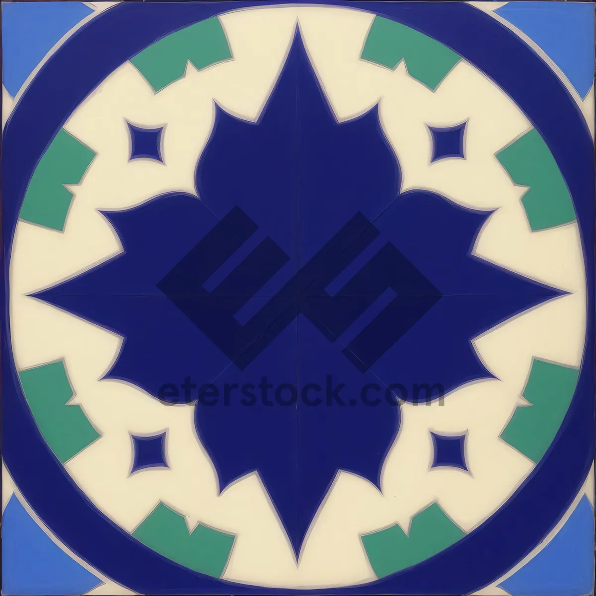 Picture of Round Shiny Button - Graphic Design Symbol