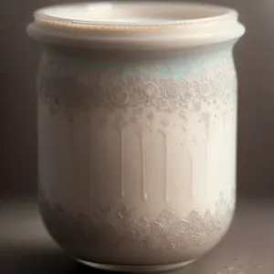 Fresh Porcelain Milk Container