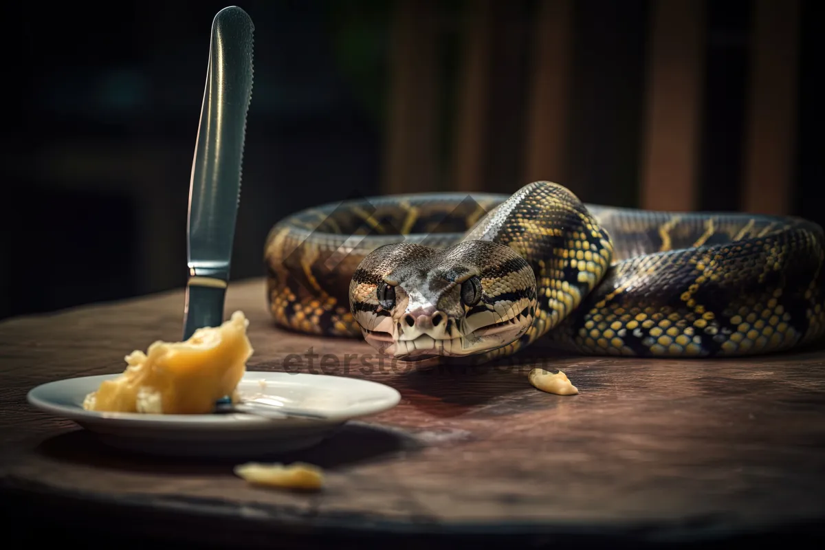 Picture of Fasten your seatbelt: snake and turtle terrapin