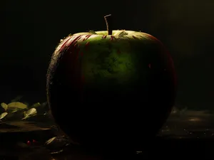 Fresh and juicy apple snack for healthy eating