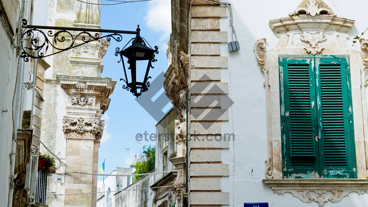 Picture of Historic cathedral tower in ancient city