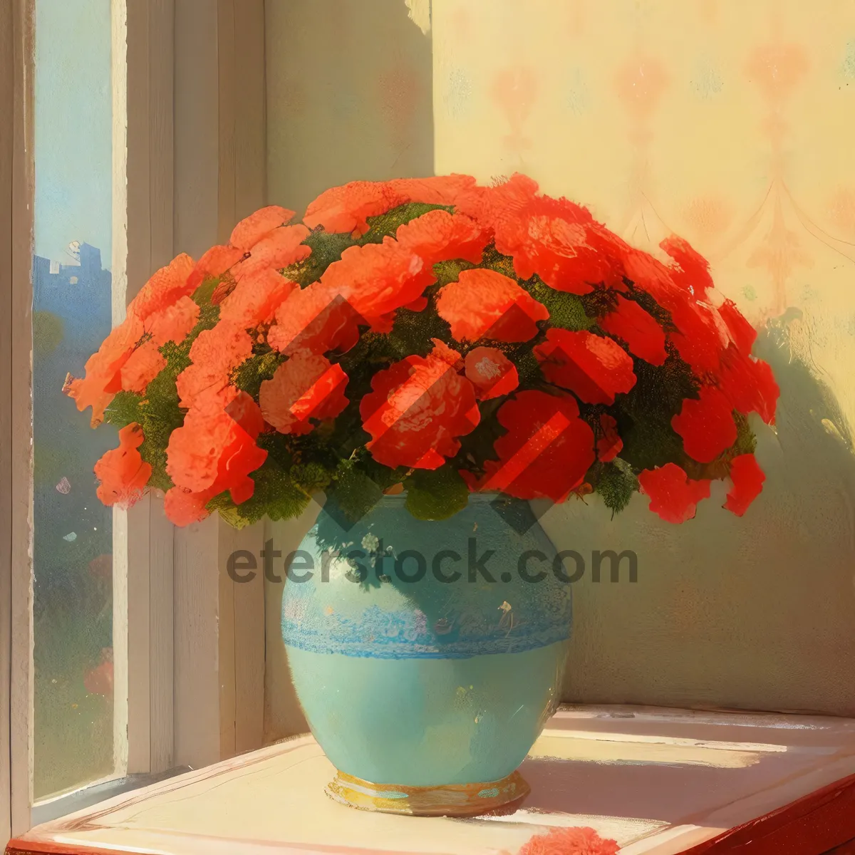 Picture of Fresh Berry Delight in a Vase