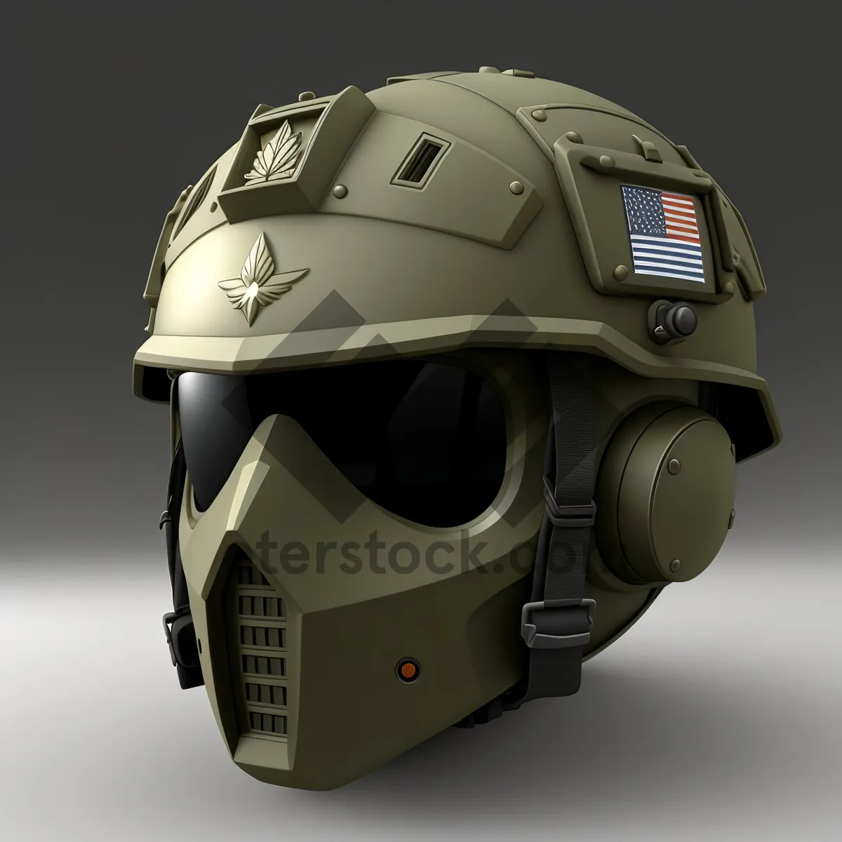 Picture of Global Football Helmet - 3D Earth Ball Covering