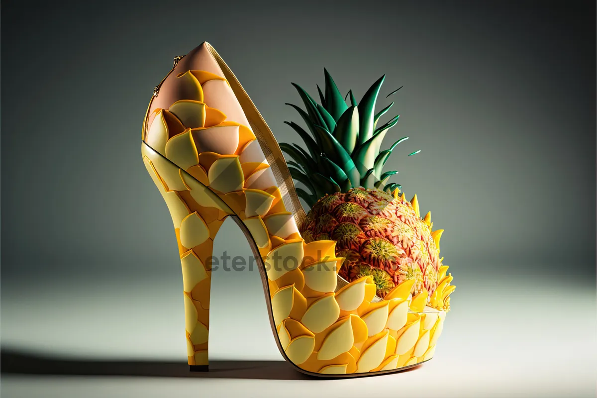 Picture of Yellow tropical fruit decoration for celebration