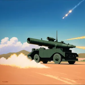 Skyborne Military Jet Rocket Launcher in Action